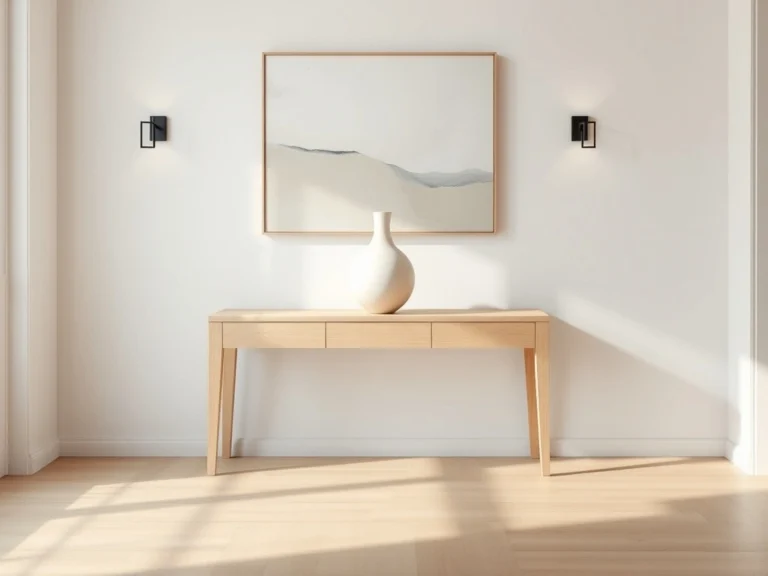 23 Stylish Entryway Console Table Ideas to Elevate Your Foyer