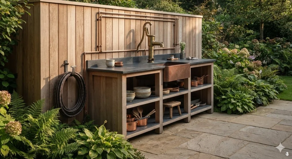 Creative Upcycling for Budget Friendly Stations - Mud kitchen Ideas