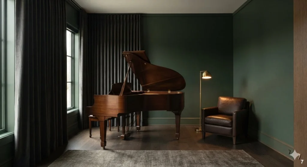 Choosing Color Palettes That Enhance Focus and Creativity - Music Room Decor Ideas