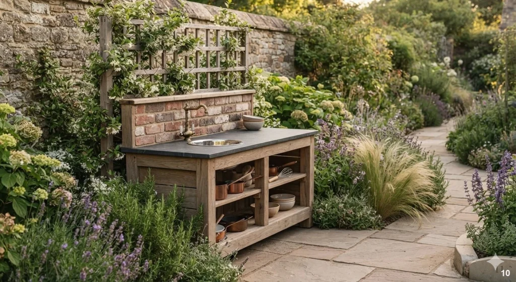 Small Footprint Ideas for Urban Balconies - Mud kitchen Ideas