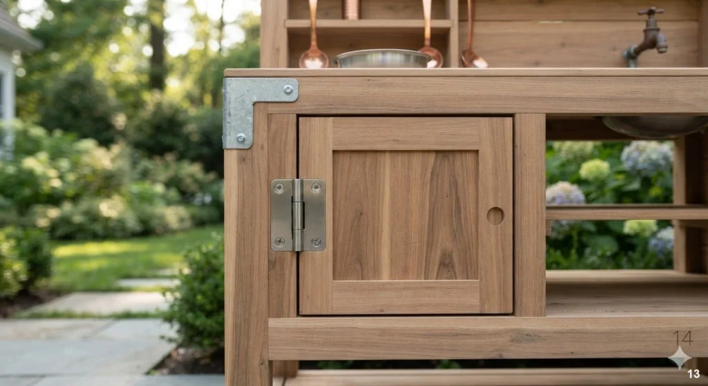 Incorporating Natural Elements into Play Stations - Mud kitchen Ideas