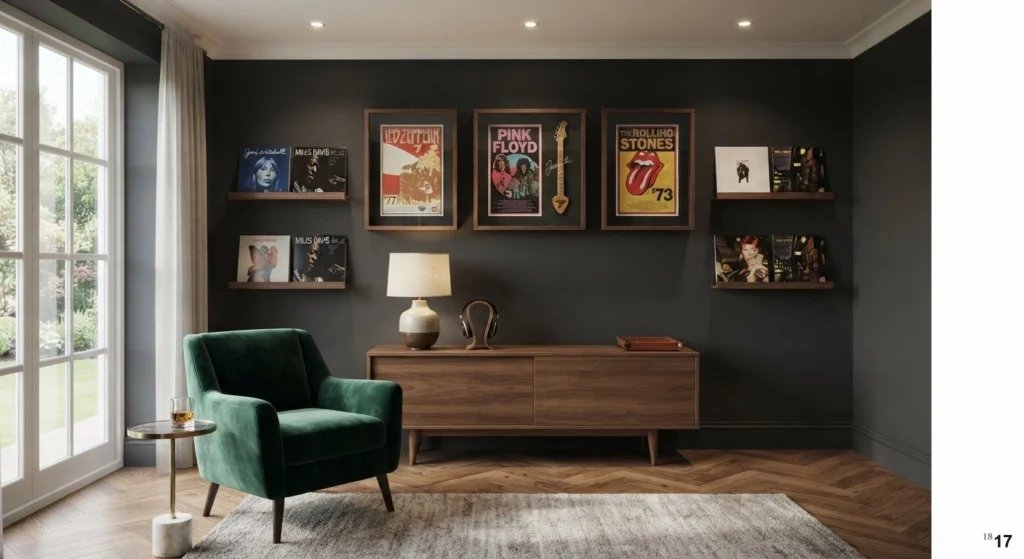 Customizing Built-in Cabinetry for Equipment Organization - Music Room Decor Ideas