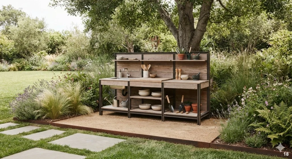 Selecting Durable Metal Accents and Hardware - Mud kitchen Ideas