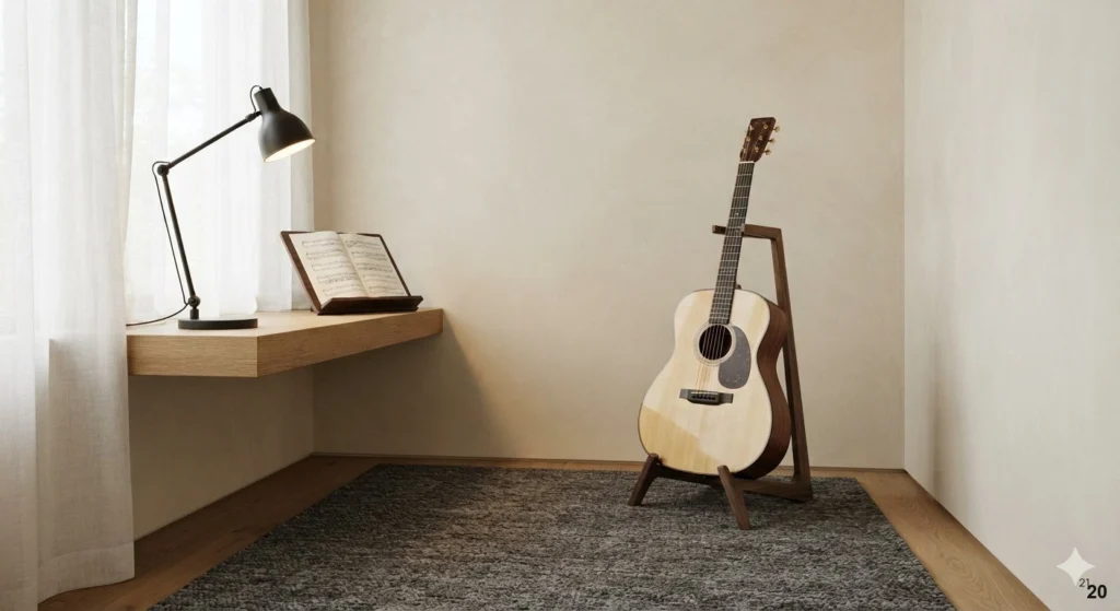 Choosing Statement Seating for a Professional Studio Vibe - Music Room Decor Ideas