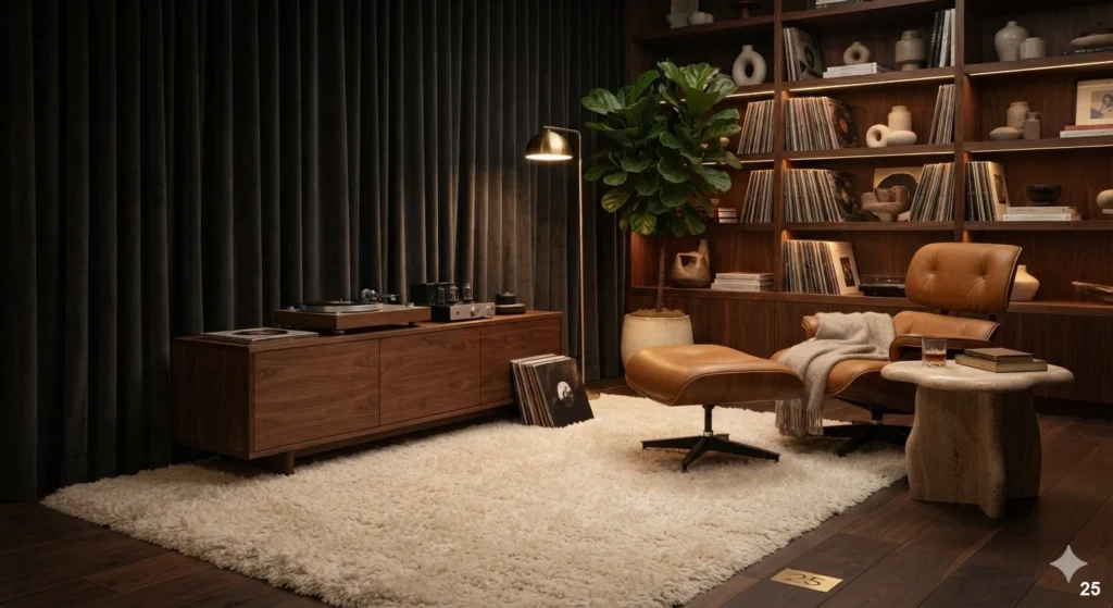 Elevating the Listening Experience with Curated Room Accents - Music Room Decor Ideas
